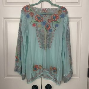 Johnny Was beautiful spring and summer tunic